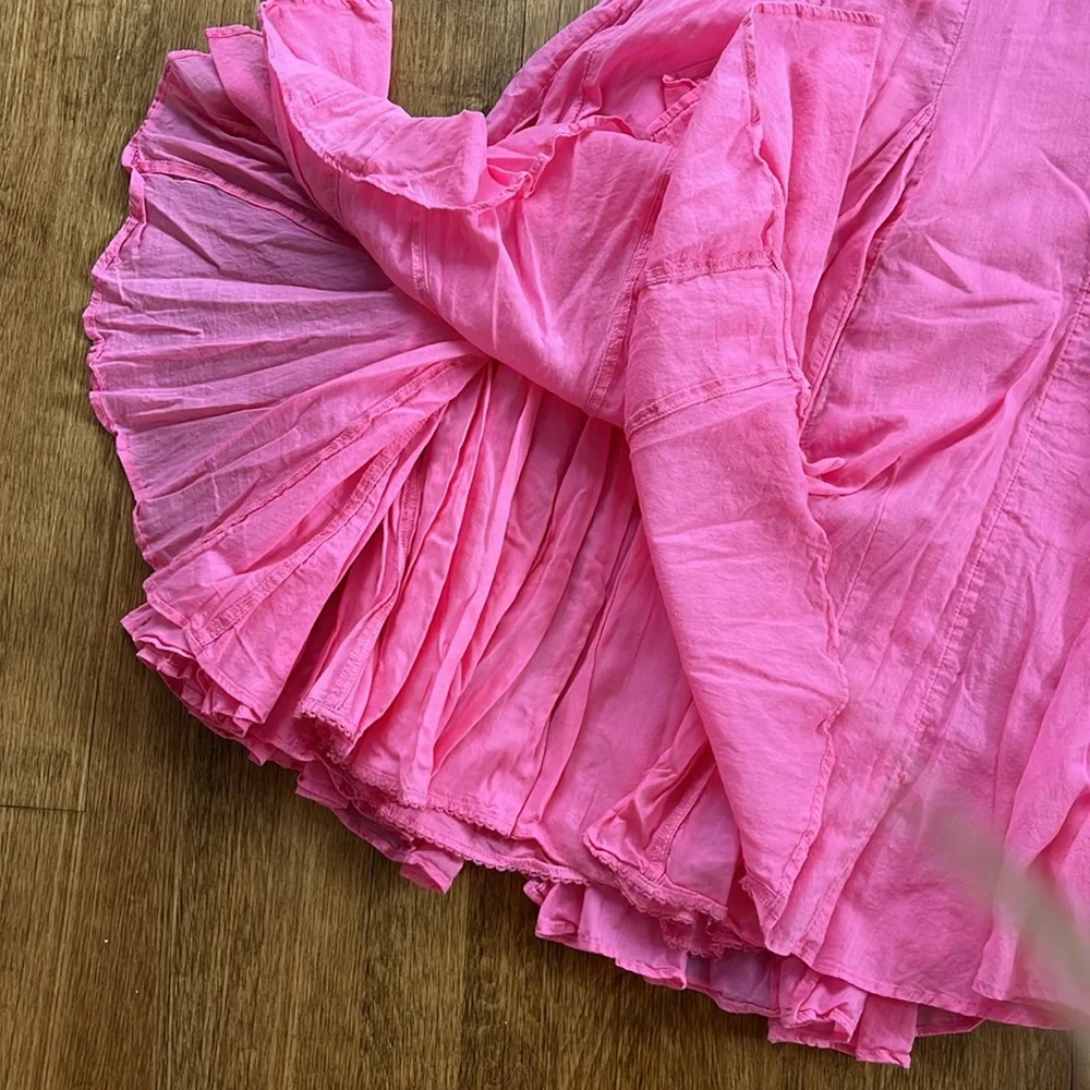 Anthropologie Pink Skirt size 0 - Picture 3 of 7